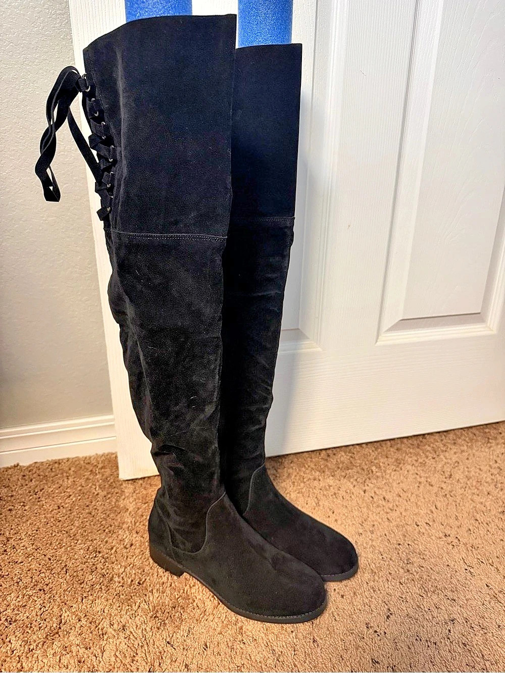 Ramona Flat Over-the-Knee Boots Black US 7. Brand new with box.